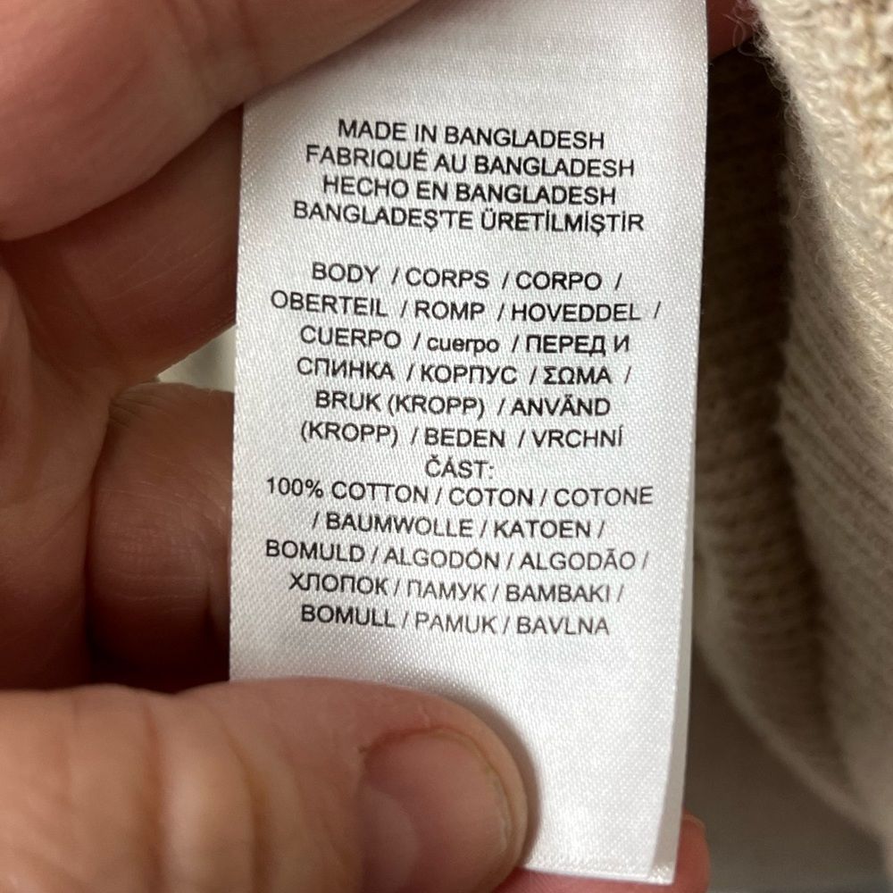 Ralph Lauren Cream Colored Cowl Neck Sweater - Picture 6 of 8